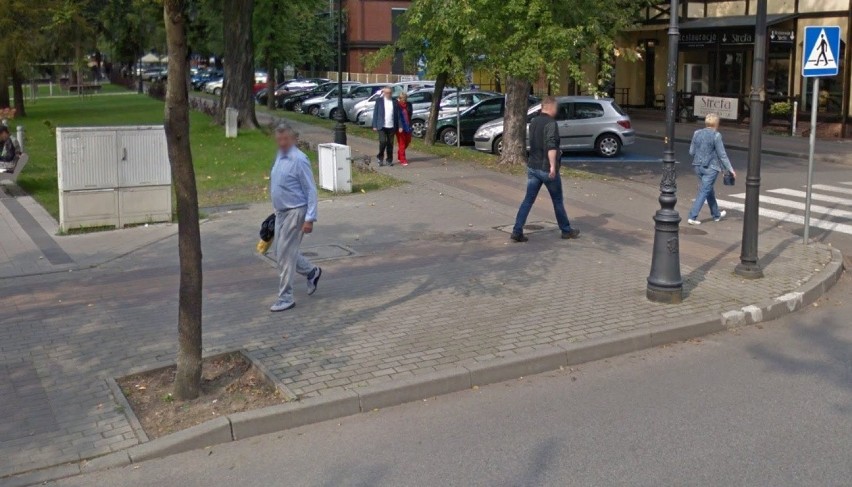Przyłapani przez Google Street View w Ciechocinku