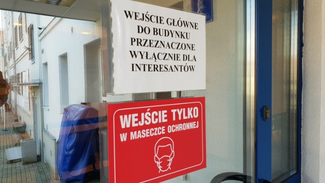 Komenda w Strzelcach Opolskich przeszła dezynfekcję.