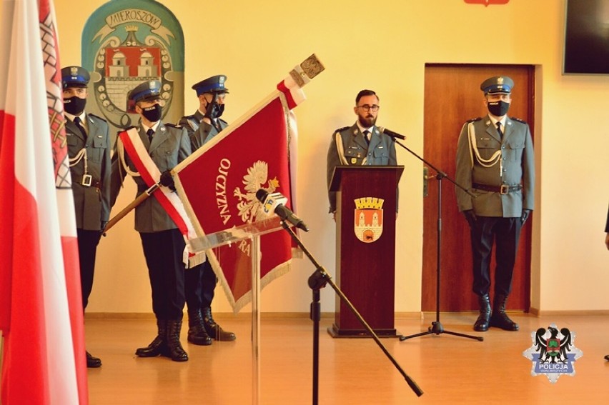 W piątek otwarto nowy posterunek policji w Mieroszowie