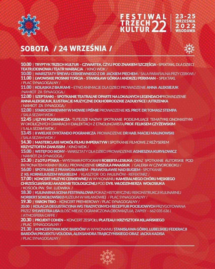 Festiwal Trzech Kultur powraca do Włodawy. Jedną z gwiazd festiwalu będzie Kayah. Zobacz program