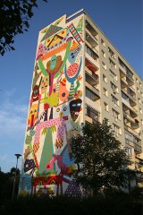 Murale na Zaspie 2014. Nowe dzieła na ścianach bloków w gdańskiej dzielnicy [ZDJĘCIA]