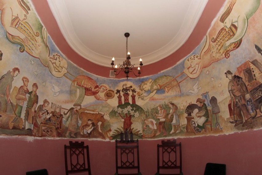 Fresk Vico Calabro odsłonięty w Łęczycy