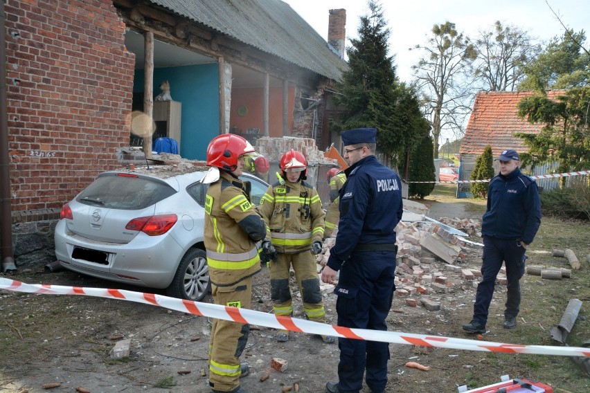Wybuch gazu na ul. Koronowskiej w Sępólnie rozsadził jedną...