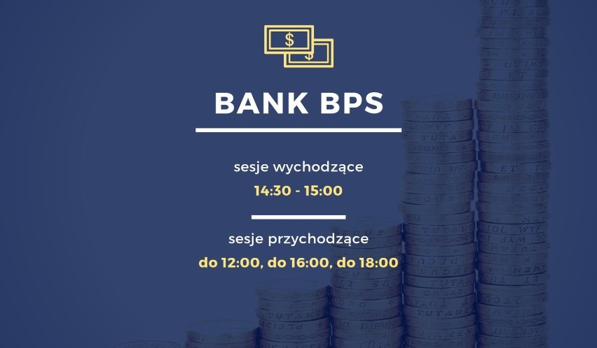 Znajdź w galerii swój bank i poznaj godziny sesji ELIXIR.