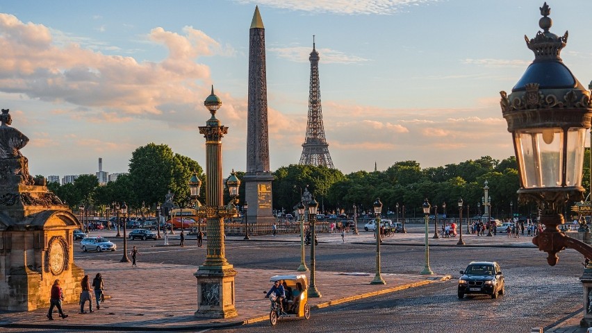 Egipski obelisk na Placu Zgody w Paryżu