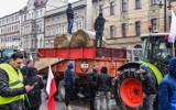 Protest rolników w Bydgoszczy. Doszło do eskalacji konfliktu - zobacz zdjęcia