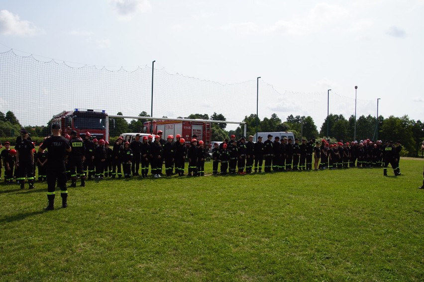 Młodzieżowe zawody strażackie w gminie Rogowo k. Rypina. Zobacz zdjęcia
