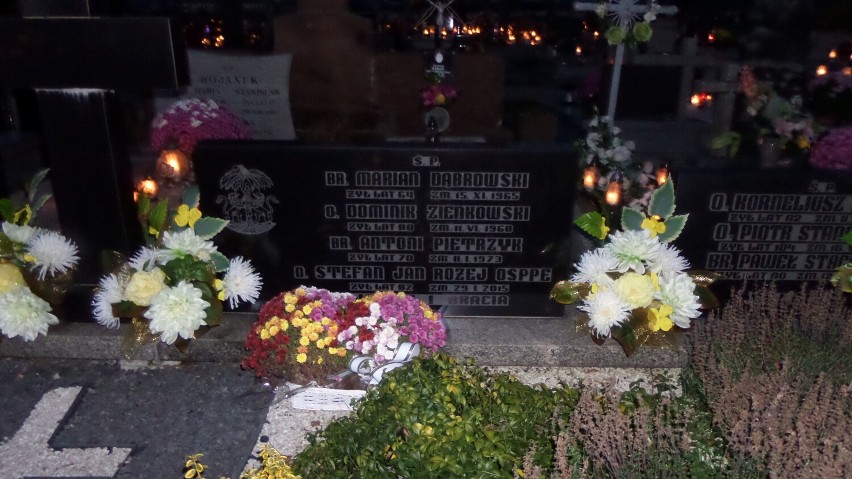 Kwatera ojców i braci paulinów z Leśniowa na cmentarzu w Żarkach ZDJĘCIA