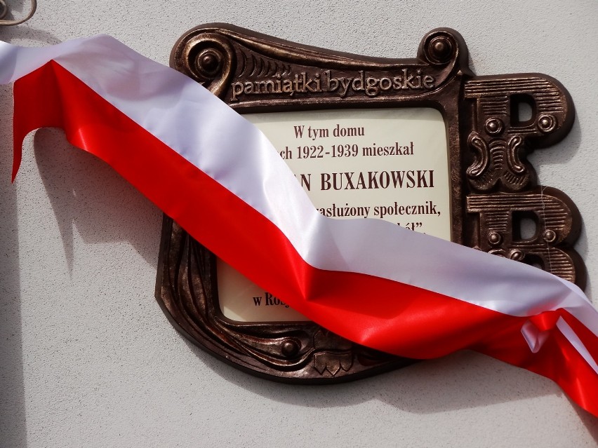 Stefan Buxakowski ma swoją tablicę pamiątkową w Fordonie [zdjęcia, wideo]