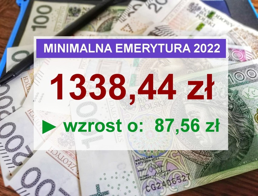 1338,44 zł brutto (1217,98 zł netto) - tyle wyniesie...