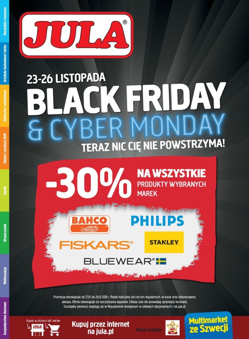 JULA Black Friday 2018 GAZETKA