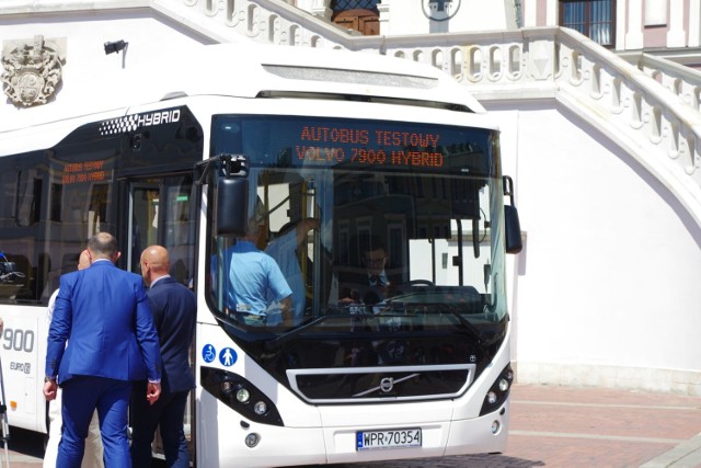 Volvo 7900 Hybrid jeździ po Zamościu