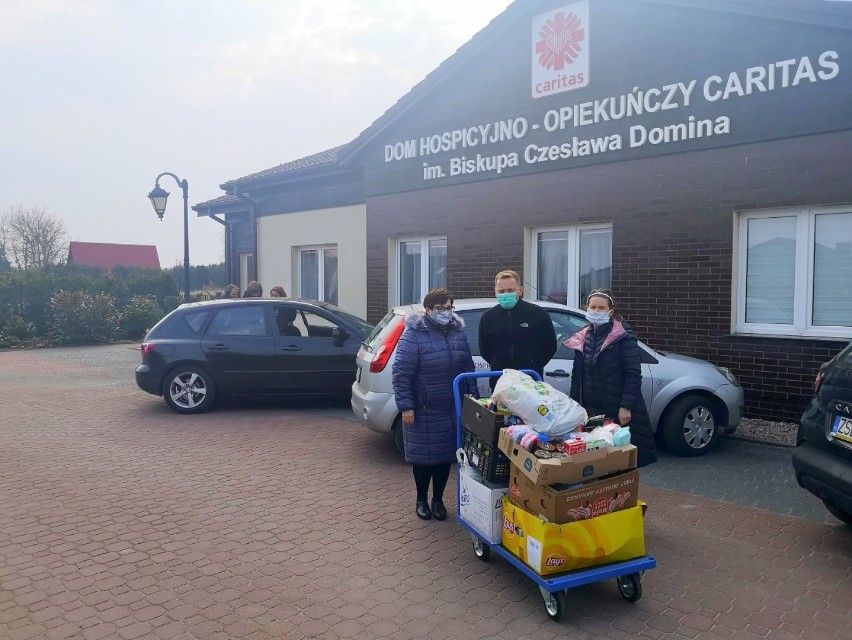 SSP Jeżyczki pomaga hospicjum