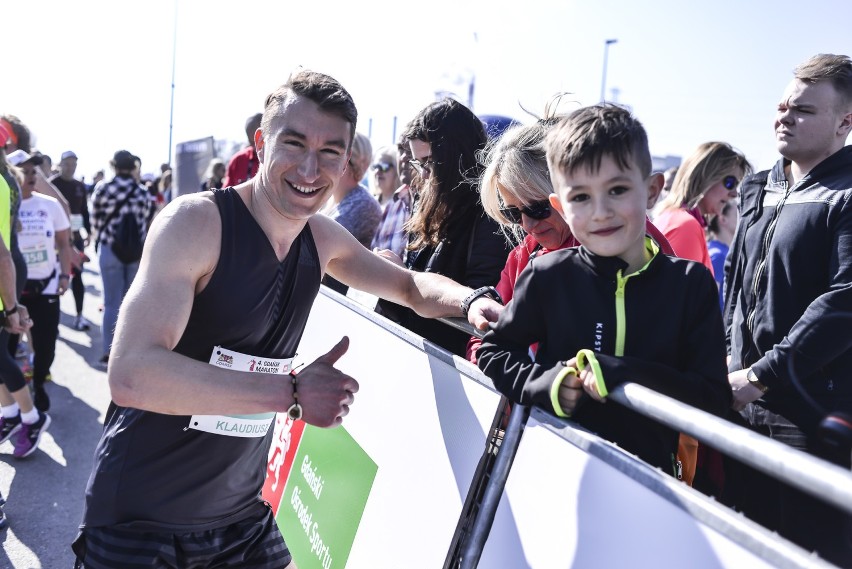 4. Maraton Gdański. Imprezy towarzyszące - bieg na 5 kilometrów w Gdańsku (14.04.2018) [zdjęcia]