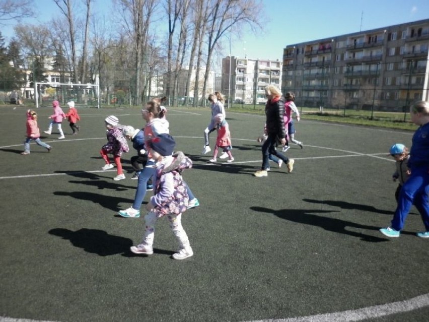 "Sport to zdrowie" w Przedszkolu nr 1 w Łęczycy 