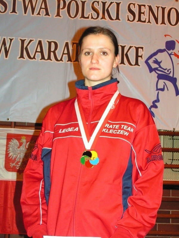 Natalia Nowak wywalczyła złoty i brązowy medal w kumite drużynowym na Mistrzostwach Świata Karate