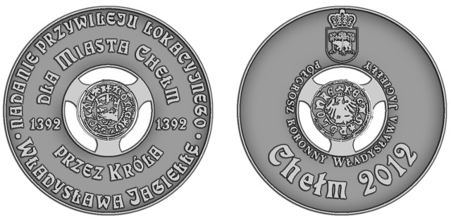 Chełmskie medale będzie można kupić już na Dni Chełma 2012
