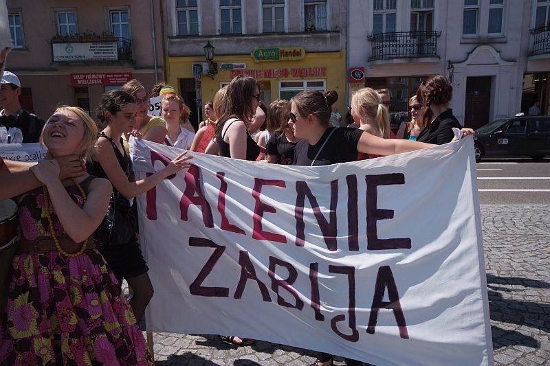 Światowy Dzień Bez Tytoniu na Śremskim rynku