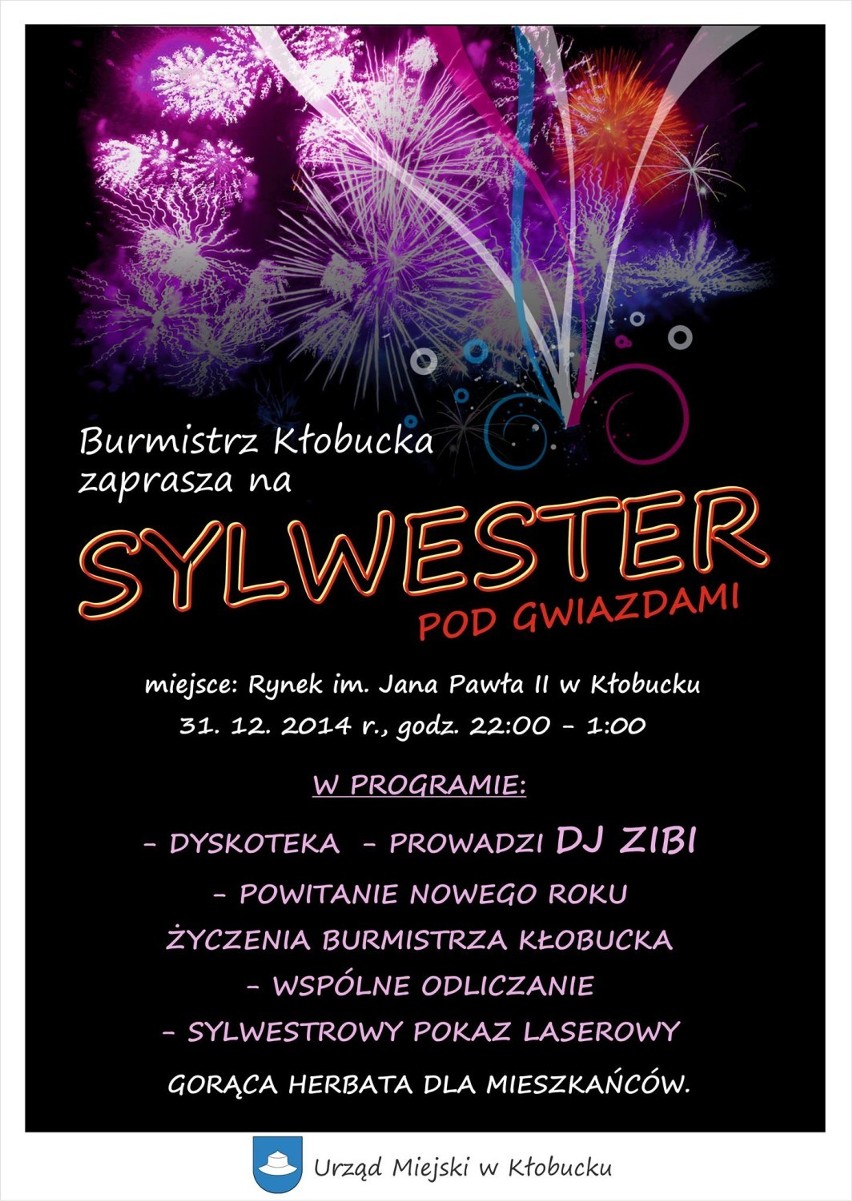 Sylwester 2014 w Kłobucku [PROGRAM]