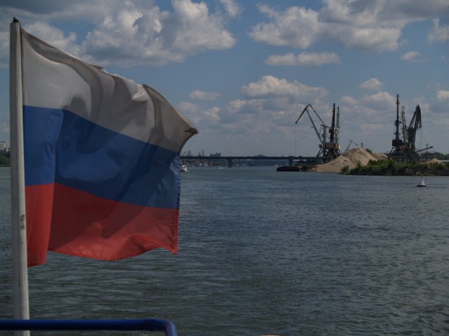 Port w Nowosybirsku.