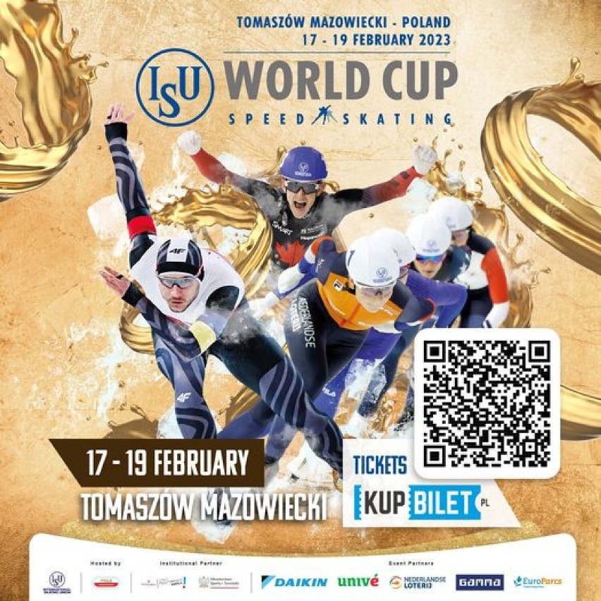 Puchar Świata w łyżwiarstwie szybkim w Tomaszowie Mazowieckim. Polacy na wysokich miejscach ZDJĘCIA