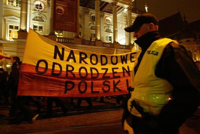 Narodowcy z NOP-u przejdą Wrocławiem, bo sprzeciwiają się...