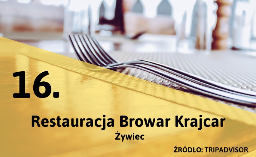 Najlepsze restauracje z kuchnią lokalną w woj. śląskim