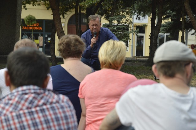 Wśród mówców był m.in. radny Jerzy Synowiec