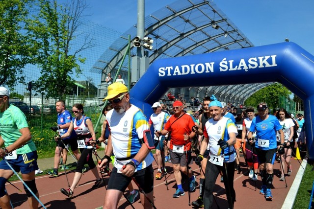 Ogólnopolski Marsz Nordic Walking w Parku Śląskim