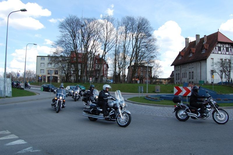 Motocykliści Motoserce 2012 w Kartuzach