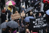 Katowice: Czarny protest na rynku [ZDJĘCIA, WIDEO]