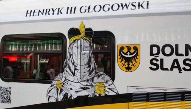 Pociąg nosi imię Henryka III Głogowskiego