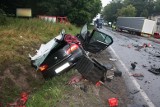 Wypadek w Szabdzie koło Brodnicy. Trzy osoby ciężko ranne [ZDJĘCIA]