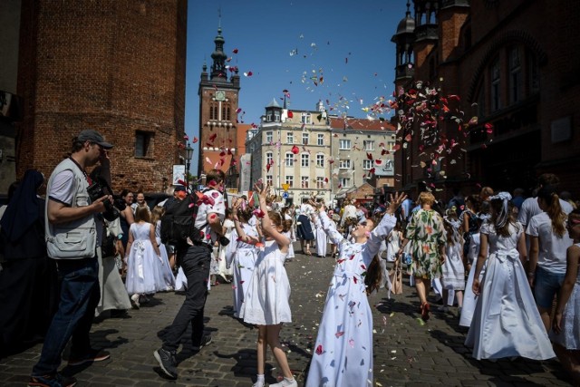 Boże Ciało 2019. Procesja na ulicach Gdańska - 20 czerwca 2019