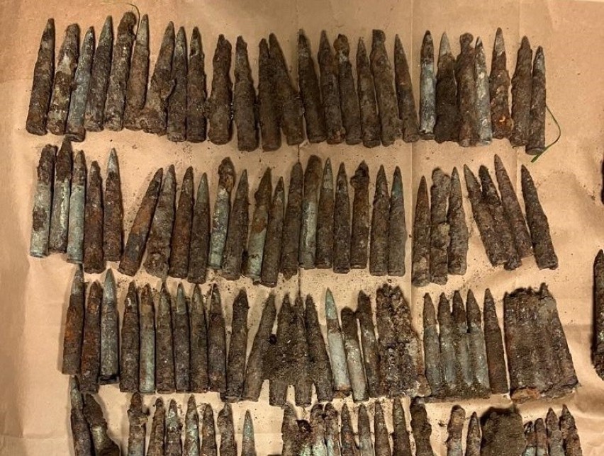 Amunicję mauser z czasów II wojny światowej znaleziono na...