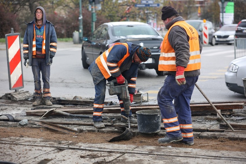 W weekend utrudnienia komunikacyjne na Starowiślnej. Wstrzymane tramwaje