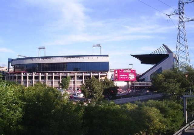 Stadion Vicente Calderon, gdzie Barcę poskromiło Atletico Madryt