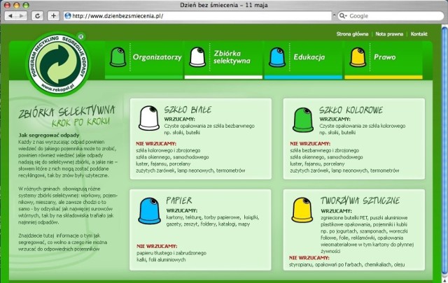 screen ze strony www.dzienbezsmiecenia.pl