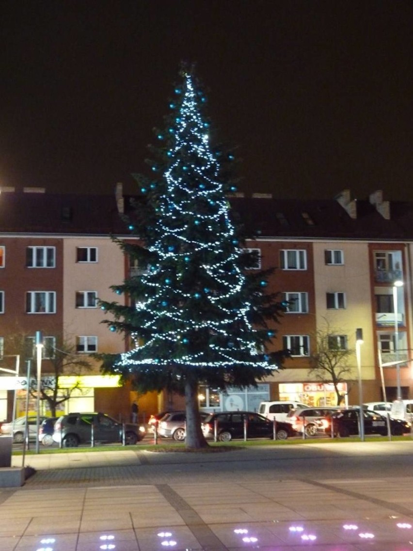 Iluminacje i ozdoby świąteczne w Koszalinie