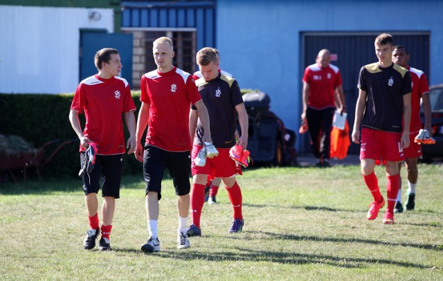 Pierwszy trening ŁKS Łódź