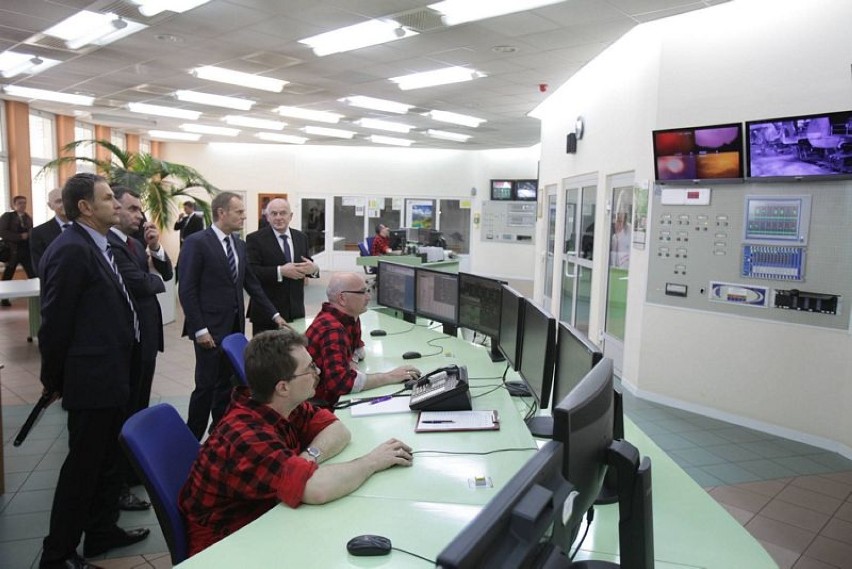 Donald Tusk w Jaworznie. Fotogaleria ze zwiedzania elektrowni