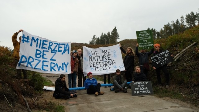 Protesty w sprawie przekopu Mierzei Wiślanej