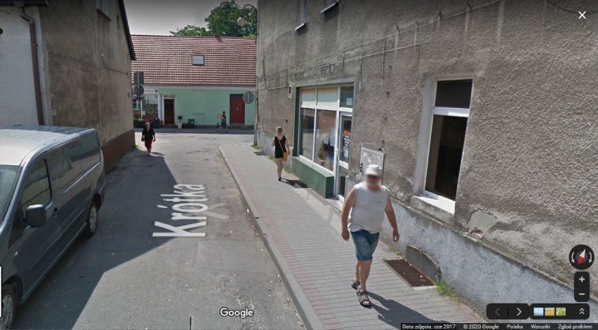 Mieszkańcy Chodzieży w Google Street View. Kto "załapał" się na zdjęcie?