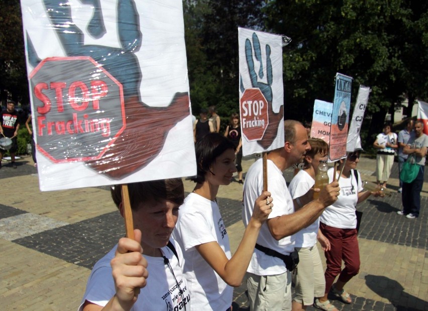 W pikiecie wzięli udział również mieszkańcy Żurawlowa