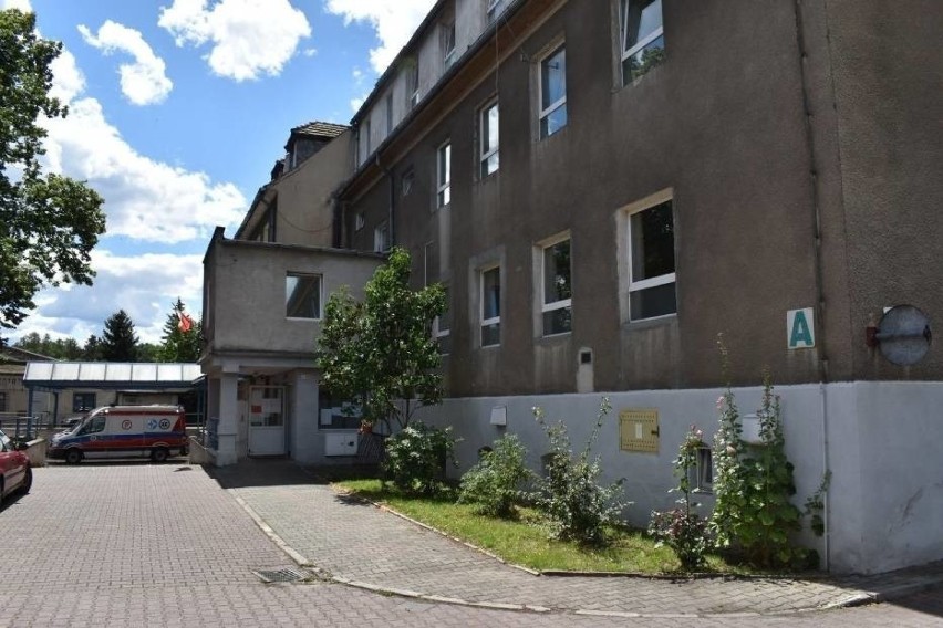 Kolejny budynek szpitalny przy ulicy Śląskiej w Gubinie...