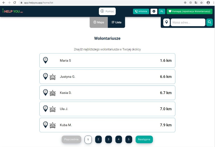 Koronawirus. I Help You. Aplikacja łączy wolontariuszy z potrzebującymi 