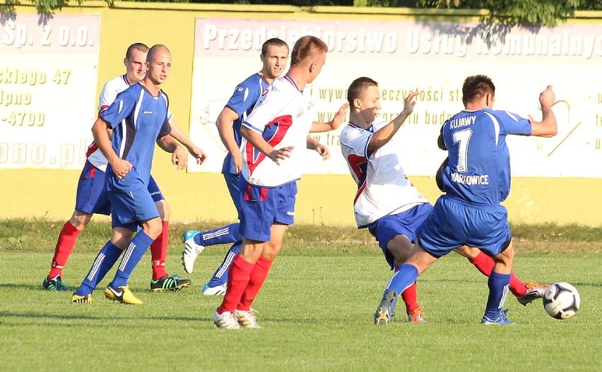 Mień Lipno - Kujawy Markowice 2:2. Mecz 5. kolejki V ligi kujawsko-pomorskiej