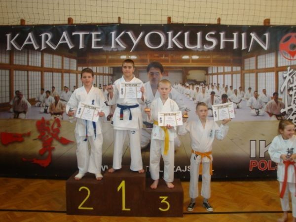 Ogólnopolski Turniej Karate: karatecy z powiatu chrzanowskiego brylowali