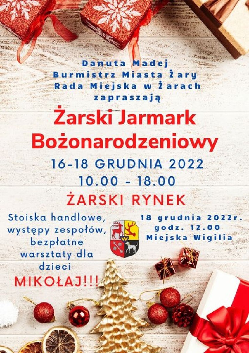 Weekend 16 - 18 grudnia w Żarach i okolicy. zobaczcie, co...