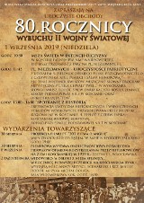 Obchody 80. rocznicy wybuchu II wojny światowej